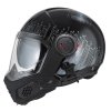 Kask Motocyklowy NZI Minimod Duo Meta Black Silver